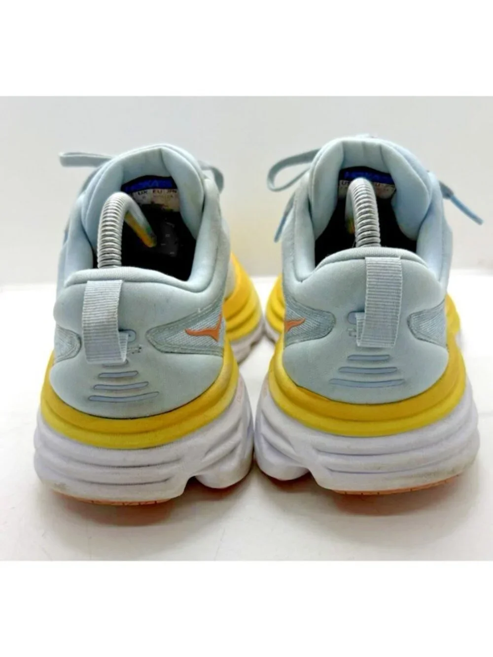 HOKA Bondi 8 Women's Sz 7.5 B Summer Song Country Air Running Shoes 1127952 SSCA